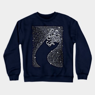 Starry Octopus Crewneck Sweatshirt